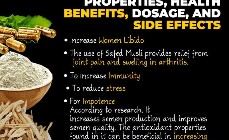 Safaid Musli Pakistan (5 Health Benefits, Boost Testosterone)