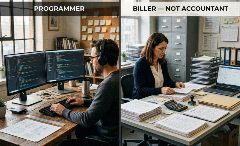 The Differentiation between a Computer programmer and a Biller