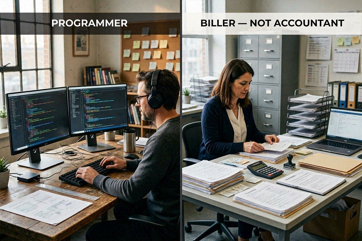 The Differentiation between a Computer programmer and a Biller